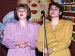 Отчетный концерт школы – Гусенко Лилия Николаевна и Полякова Ирина Юрьевна (1995)