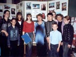 Участники и руководители Нагайбакского района на конкурсе детских этнографических работ «Уральская слободка-2006» в Областном Центре народного творчества