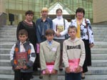 Участники областного конкурса детских этнографических работ «Уральская слободка-2008»